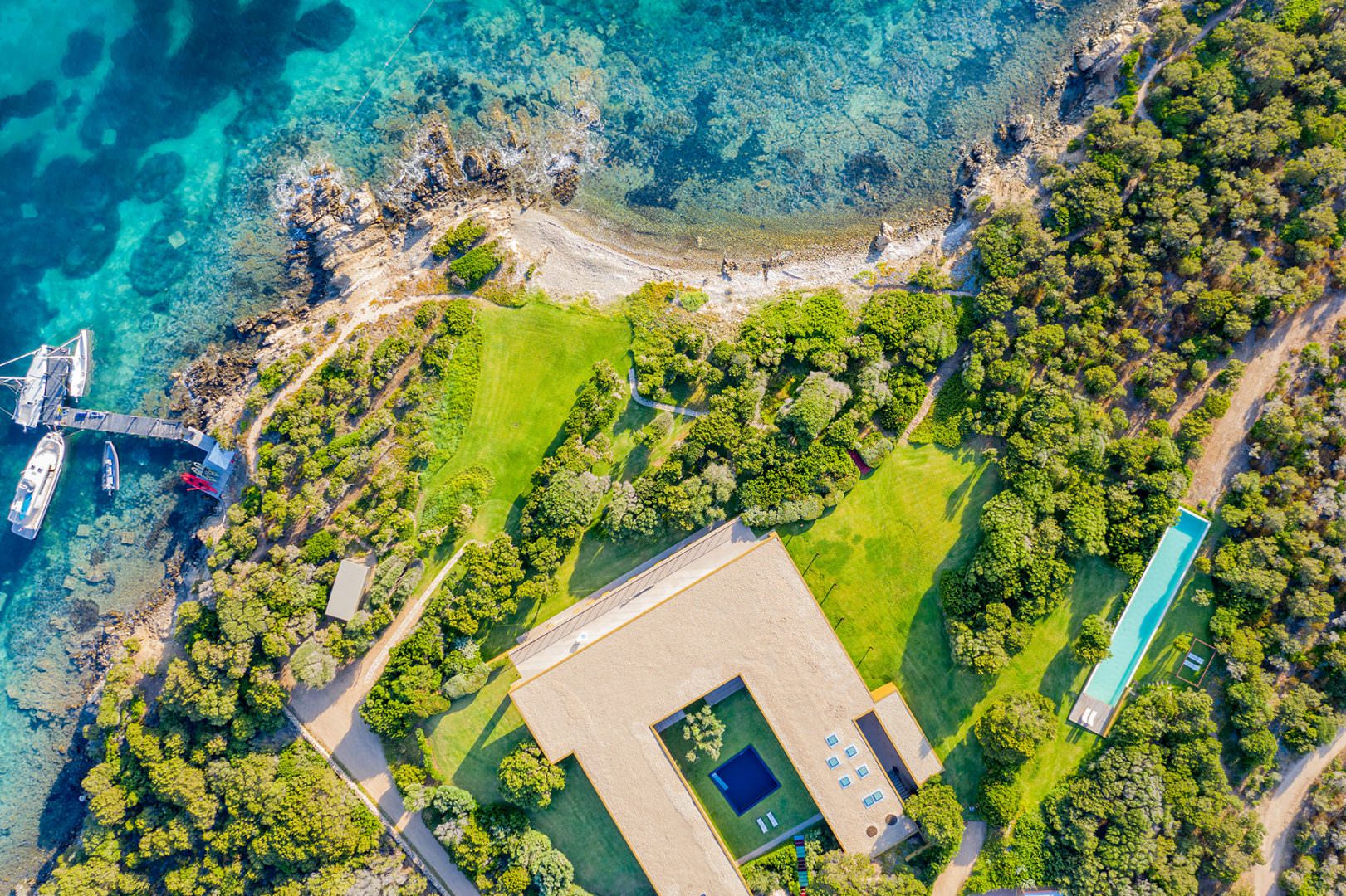 Villa the Luca Alberghini Estate Porto Cervo